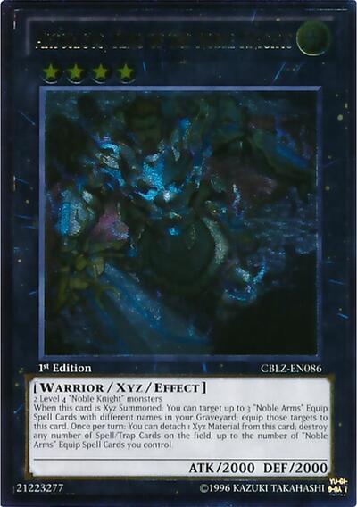 Artorigus, King of the Noble Knights (UTR) (CBLZ-EN086) [Cosmo Blazer]