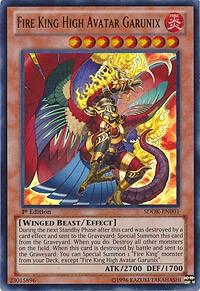 Fire King High Avatar Garunix (SDOK-EN001) [Structure Deck: Onslaught of the Fire Kings]