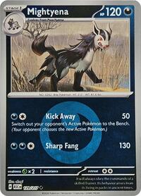 Mightyena - 129/217 (Energy Symbol Pattern) (129/217) [ME: Ascended Heroes]