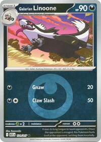 Galarian Linoone (Energy Symbol Pattern) (131/217) [ME: Ascended Heroes]