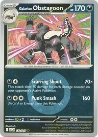 Galarian Obstagoon - 132/217 (Energy Symbol Pattern) (132/217) [ME: Ascended Heroes]