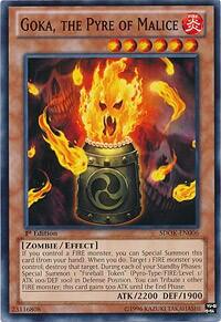 Goka, the Pyre of Malice (SDOK-EN006) [Structure Deck: Onslaught of the Fire Kings]
