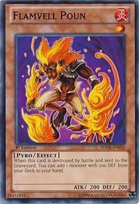 Flamvell Poun (SDOK-EN010) [Structure Deck: Onslaught of the Fire Kings]