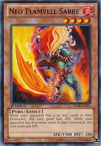 Neo Flamvell Sabre (SDOK-EN011) [Structure Deck: Onslaught of the Fire Kings]
