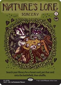 Nature's Lore (2278) (2278) [Secret Lair Drop Series]