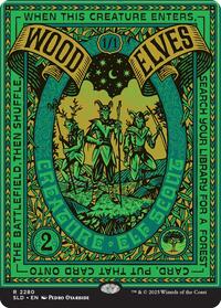 Wood Elves (2280) (2280) [Secret Lair Drop Series]
