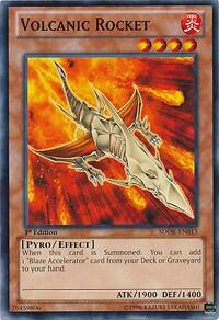 Volcanic Rocket (SDOK-EN013) [Structure Deck: Onslaught of the Fire Kings]