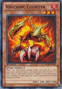 Volcanic Counter (SDOK-EN014) [Structure Deck: Onslaught of the Fire Kings]