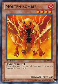 Molten Zombie (SDOK-EN015) [Structure Deck: Onslaught of the Fire Kings]