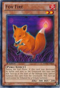 Fox Fire (SDOK-EN018) [Structure Deck: Onslaught of the Fire Kings]