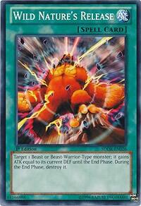 Wild Nature's Release (SDOK-EN026) [Structure Deck: Onslaught of the Fire Kings]