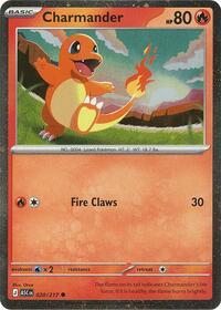 Charmander - 020/217 (Cosmos Holo) (020/217) [Miscellaneous Cards & Products]