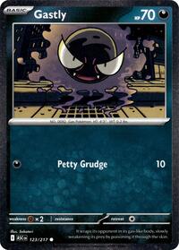 Gastly - 123/217 (Cosmos Holo) (123/217) [Miscellaneous Cards & Products]