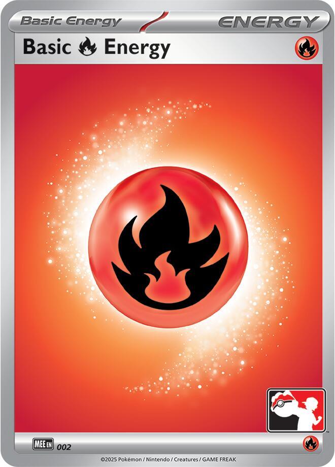 Basic Fire Energy - MEE002 (2) [Prize Pack Series Cards]