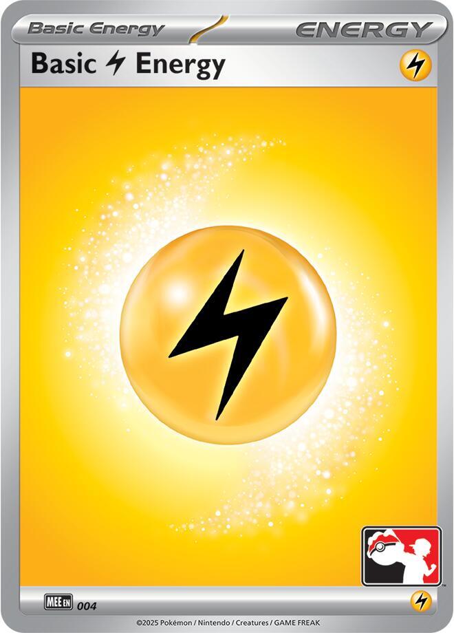 Basic Lightning Energy - MEE004 (4) [Prize Pack Series Cards]