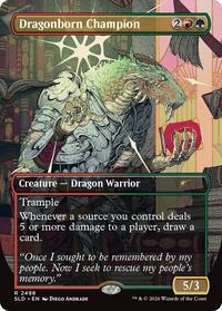 Dragonborn Champion (2498) [Secret Lair Drop Series]