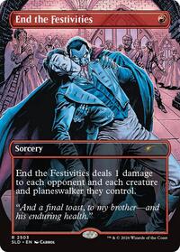 End the Festivities (2503) [Secret Lair Drop Series]