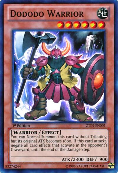 Dododo Warrior (ZTIN-EN001) [2013 Zexal Collection Tin]