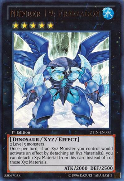 Number 19: Freezadon (ZTIN-EN003) [2013 Zexal Collection Tin]