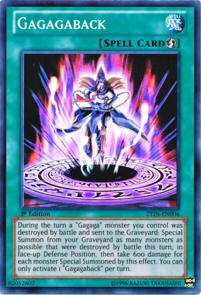 Gagagaback (ZTIN-EN004) [2013 Zexal Collection Tin]
