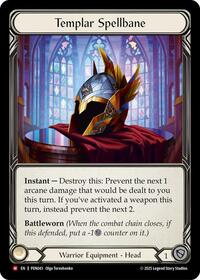 Templar Spellbane (PEN043) [Compendium of Rathe]