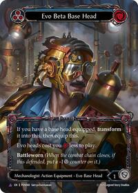 Evo Beta Base Head (Blue) (Marvel) (PEN068) [Compendium of Rathe]