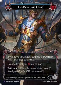Evo Beta Base Chest (Blue) (Marvel) (PEN069) [Compendium of Rathe]