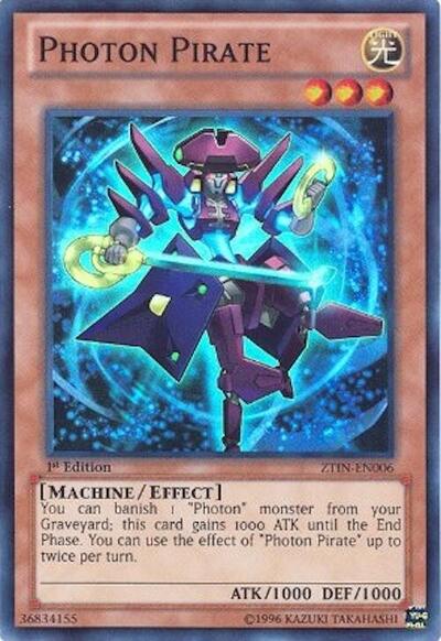 Photon Pirate (ZTIN-EN006) [2013 Zexal Collection Tin]