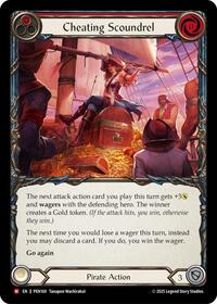 Cheating Scoundrel (Red) (PEN169) [Compendium of Rathe]