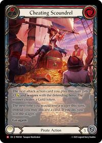 Cheating Scoundrel (Red) (Extended Art) (PEN169) [Compendium of Rathe]