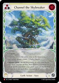 Channel The Skybreaker (Yellow) (Extended Art) (PEN217) [Compendium of Rathe]