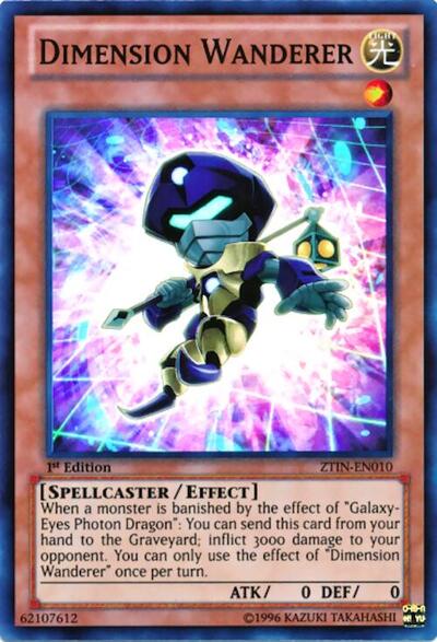 Dimension Wanderer (ZTIN-EN010) [2013 Zexal Collection Tin]