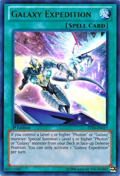 Galaxy Expedition (ZTIN-EN017) [2013 Zexal Collection Tin]