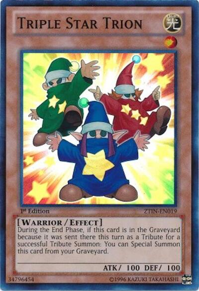 Triple Star Trion (ZTIN-EN019) [2013 Zexal Collection Tin]