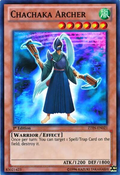 Chachaka Archer (ZTIN-EN021) [2013 Zexal Collection Tin]