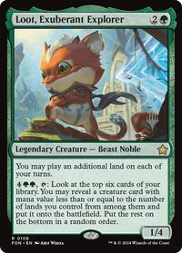 Loot, Exuberant Explorer (106) [Promo Pack: Lorwyn Eclipsed]