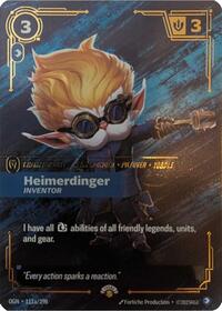 Heimerdinger - Inventor (111a/298) [Riftbound Promotional Cards]