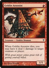 Goblin Arsonist (42) [Duel Decks: Sorin vs. Tibalt]