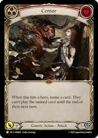 Censor (Red) (ANQ012) (ANQ012) [Compendium of Rathe - Antiquity Pack]