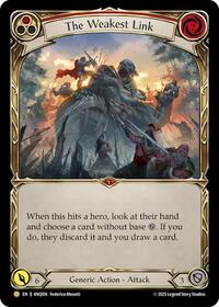 The Weakest Link (Red) (ANQ016) (ANQ016) [Compendium of Rathe - Antiquity Pack]
