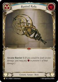 Rusted Relic (Blue) (ANQ023) (ANQ023) [Compendium of Rathe - Antiquity Pack]