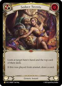 Seduce Secrets (Yellow) (ANQ027) (ANQ027) [Compendium of Rathe - Antiquity Pack]