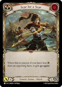 Scar For A Scar (Red) (ANQ030) (ANQ030) [Compendium of Rathe - Antiquity Pack]