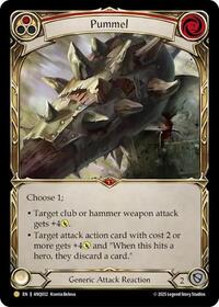 Pummel (Red) (ANQ032) (ANQ032) [Compendium of Rathe - Antiquity Pack]
