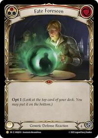 Fate Foreseen (Red) (ANQ033) (ANQ033) [Compendium of Rathe - Antiquity Pack]