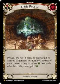 Oasis Respite (Red) (ANQ035) (ANQ035) [Compendium of Rathe - Antiquity Pack]