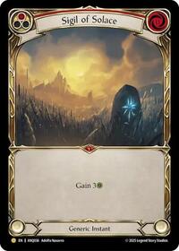 Sigil Of Solace (Red) (ANQ036) (ANQ036) [Compendium of Rathe - Antiquity Pack]