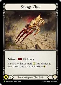 Savage Claw (GEM107) [GEM Pack 4]