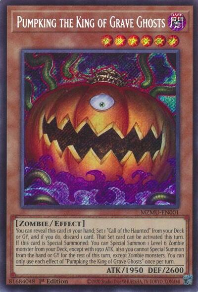 Pumpking the King of Grave Ghosts (MZMU-EN001) [Maze of Muertos]