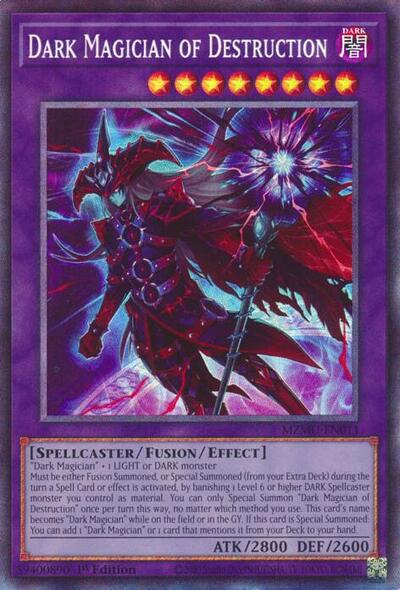 Dark Magician of Destruction (Collector's Rare) (MZMU-EN011) [Maze of Muertos]